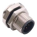 859-008-10SR004 - M12 8P A-CODE MALE PANEL SC SS S
