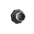 UTGX712E4P - CONN RCPT MALE 4POS SOLDER CUP