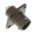 MS3112E8-4P - CONN RCPT MALE 4P GOLD SLDR CUP