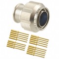 MKJ1A6F9-19PA - MKJ 19C 19#23 PIN PLUG DBL NI