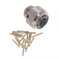2M801-008-16M9-19SA - CONN PLUG FMALE 19POS GOLD CRIMP