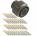 MKJ1A6W13-37SA - CONN PLUG FMALE 37POS GOLD CRIMP