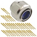MKJ1A6F13-37PA - MKJ 37C 37#23 PIN PLUG DBL NI