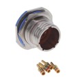 TVS07RF-15-4P - CONN RCPT MALE 4POS GOLD CRIMP