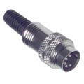 SD-50LP - CONN PLUG MALE DIN 5P SOLDER