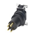 1412226 - CONN MALE INSERT 4POS SOLDER