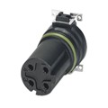 1411936 - CONN FMALE INSERT 4POS SOLDER