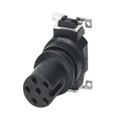 1412223 - CONN FMALE INSERT 6POS SOLDER