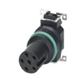 1412230 - CONN FMALE INSERT 6POS SOLDER