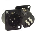 E3MSCB - CONN RCPT MALE XLR 3P SOLDER CUP