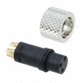854-003-203RLS1 - CONN PLUG FMALE 3POS SOLDER CUP