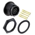 4280-5SG-300 - CONN RCPT FMALE 5POS GOLD CRIMP