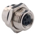 855-004-203R001 - CONN PLUG FMALE 4POS SOLDER CUP