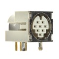 HR212-10RA-8SDL(72) - CONN RCPT FMALE 8POS GOLD SOLDER