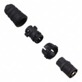 EN3C2MKX - CONN PLUG MALE 2P GOLD SLDR CUP