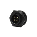 4181-4PG-3ES - CONN RCPT MALE 4POS GOLD SOLDER