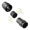 8280-5PG-315 - CONN RCPT MALE 5POS GOLD CRIMP