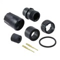 3180-2PG-324 - CONN PLUG MALE 2POS GOLD CRIMP