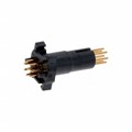 2424150000 - CONN MALE INSERT 8POS GOLD SLDR