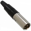 M-XL-5-12S - CONN PLUG MALE MINI XLR 5P SLDR