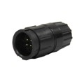 5282-4PG-330 - CONN RCPT MALE 4P GOLD SLDR CUP