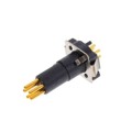 2424090000 - CONN MALE INSERT 5POS GOLD SLDR