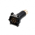 2422110000 - CONN MALE INSERT 8POS GOLD SLDR