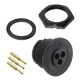 3180-3PG-315 - CONN PLUG MALE 3POS GOLD CRIMP