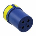 97-18-10S(431) - CONN FMALE INSERT 4P SOLDER CUP