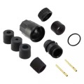 3180-2SG-3DC - CONN PLUG FMALE 2POS GOLD CRIMP