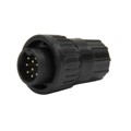 3280-9PG-318 - CONN PLUG MALE 9POS GOLD CRIMP