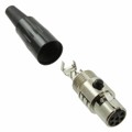 M-XL-6-11S - CONN PLUG FMALE MINI XLR 6P SLDR