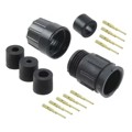 5280-9PG-3DC - CONN RCPT MALE 9POS GOLD CRIMP