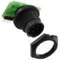 EN3P8MRAPCBW - CONN RCPT MALE 8POS GOLD SOLDER