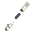 TA8FSH - CONN PLUG FMALE MINI XLR 8P SLDR