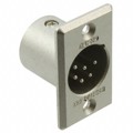 XLR6A32 - CONN RCPT MALE XLR 6P SOLDER CUP