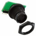 EN3P3FRAPCBW - CONN RCPT FMALE 3POS GOLD SOLDER