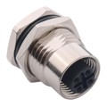 860-004-213R001 - CONN PLUG FMALE 4POS GOLD SOLDER