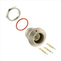 HS2P3M20 - CONN RCPT MALE 3POS GOLD CRIMP
