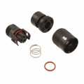 HR30-6PB-3S - CONN PLUG FMALE 3P GOLD SLDR CUP