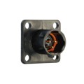 UTS08E3AP - CONN RCPT MALE 3P GOLD SLDR CUP