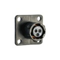 UTS08E3S - CONN RCPT FMALE 3P GOLD SLDR CUP
