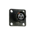 UTS08E33S - CONN RCPT FMALE 3P GOLD SLDR CUP