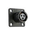 UTS08E98S - CONN RCPT FMALE 3P GOLD SLDR CUP