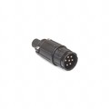 15182-7PG-326 - CONN RCPT MALE 7P GOLD SLDR CUP