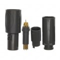 1877851-3 - CONN PLUG MALE 7P GOLD SLDR CUP