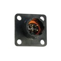 UTS08D4P - CONN RCPT MALE 4POS GOLD SOLDER