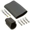 UTL1103G1P14AWG - CONN CIRC RCPT 4POS GOLD CRIMP