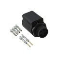UTL7103G1S14AWG - CONN CIRC RCPT 4POS GOLD CRIMP