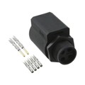 UTL7103G1S16AWG - CONN CIRC RCPT 4POS GOLD CRIMP